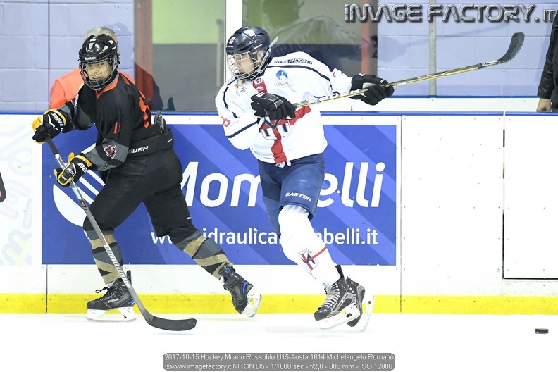 2017-10-15 Hockey Milano Rossoblu U15-Aosta 1614 Michelangelo Romano.jpg